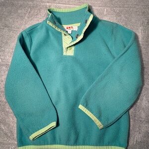Monkey Bars

Kids Teal Fleece Pullover with Lime Trim - Monkey Brand